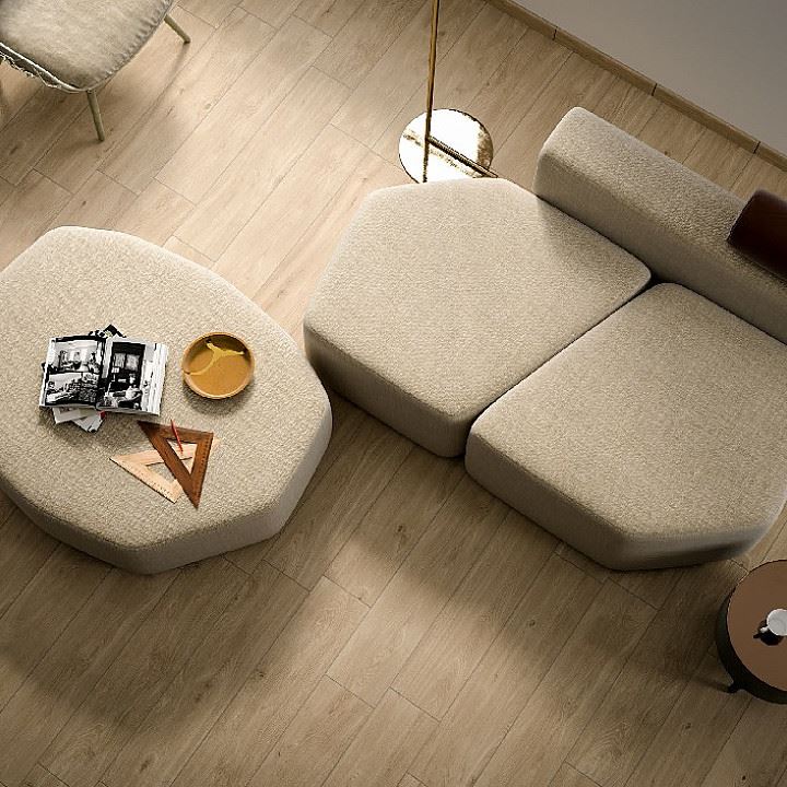 Oak Blonde 20x120 Fahatású Csempe