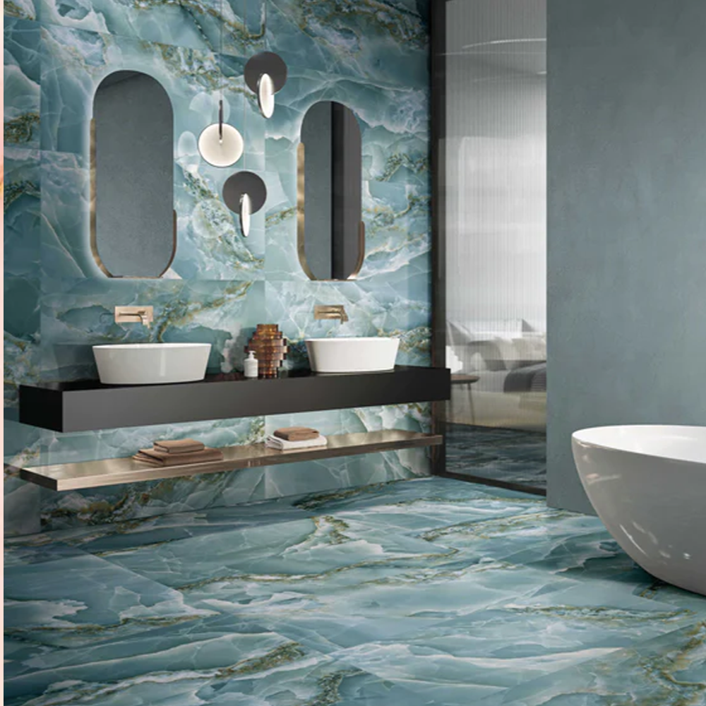 Tele Di Marmo Onyx Green 30x60 Csempe