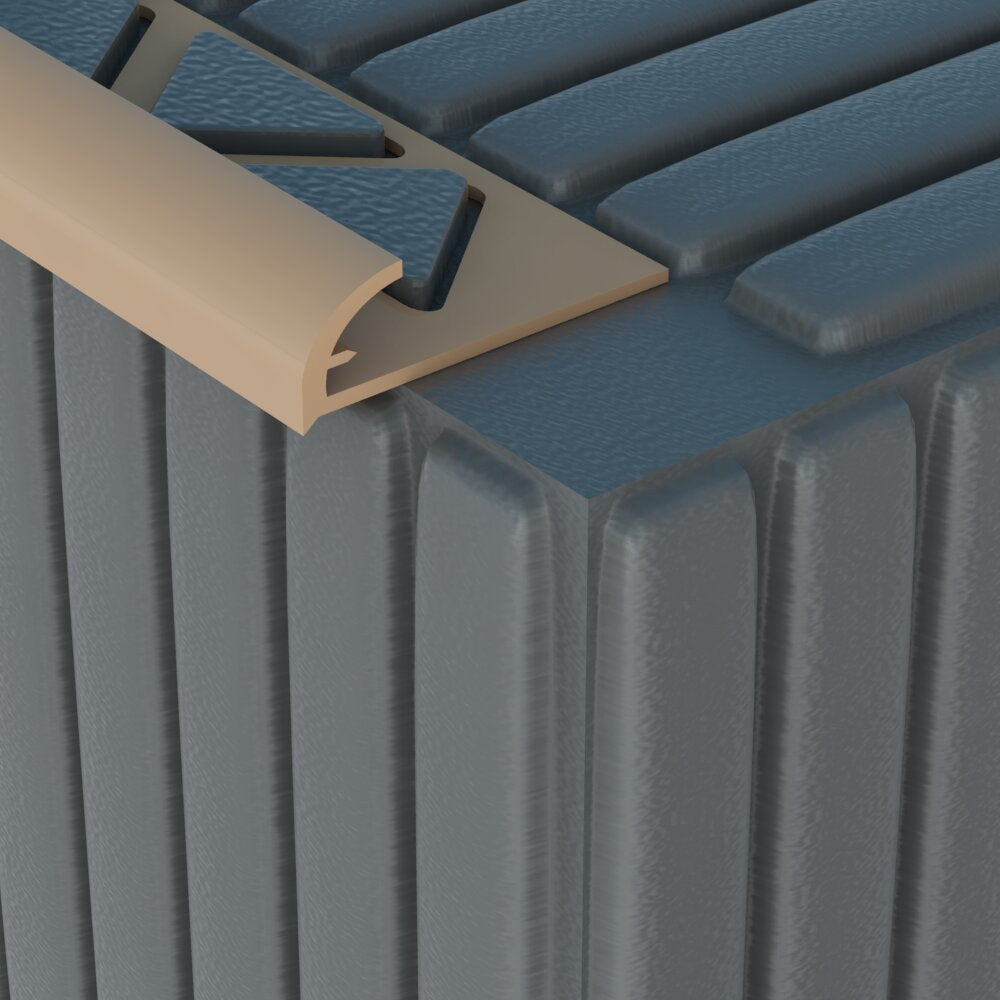 Bolta Íves élvédő PVC 10mm 42106 - Csempe Mester