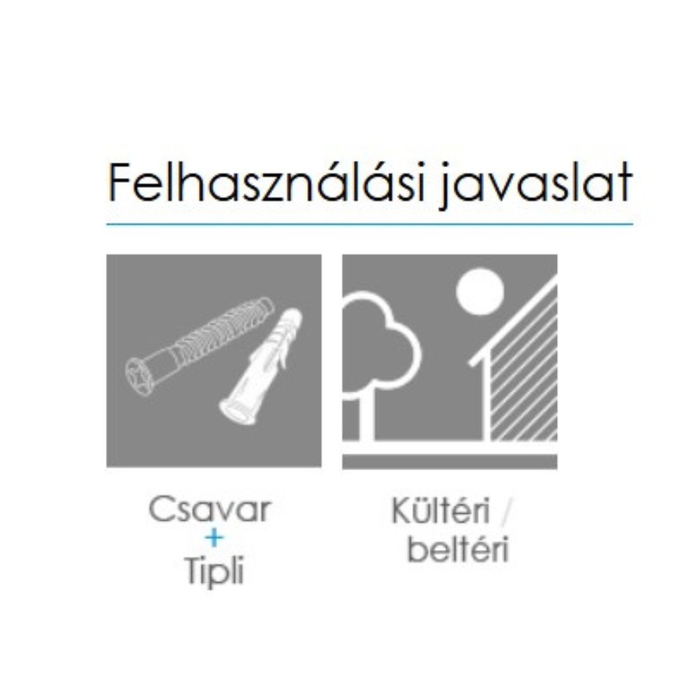Bolta Rejtett rögzítésű szintváltó, alumínium – 50 mm - Csempe Mester