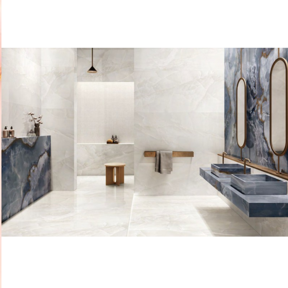 Tele Di Marmo Onyx Blue 120x120 Csempe