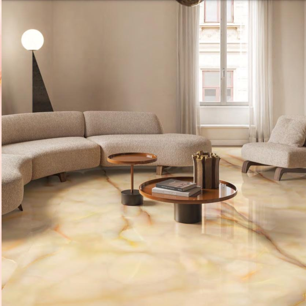 Tele Di Marmo Pure Onyx miele Matt 60x120 Csempe