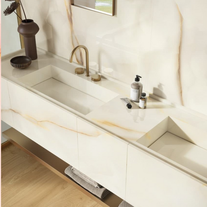 Tele Di Marmo Pure Onyx perla Matt 60x120 Csempe
