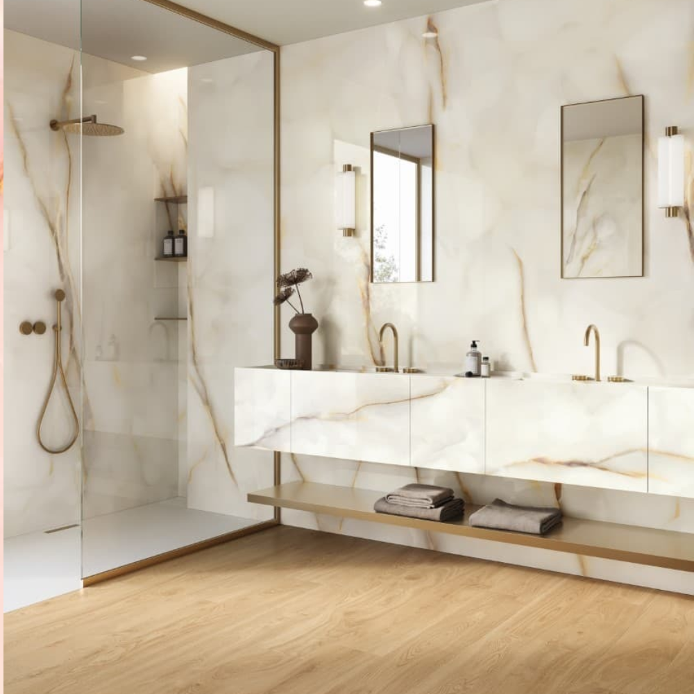 Tele Di Marmo Pure Onyx perla Matt 60x120 Csempe