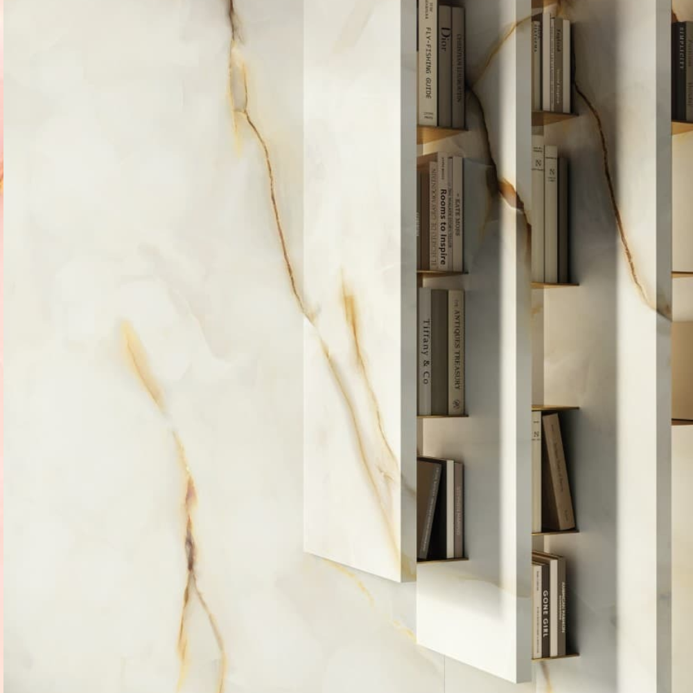 Tele Di Marmo Pure Onyx perla Matt 60x120 Csempe