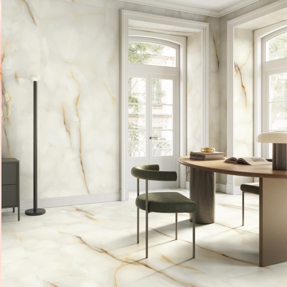 Tele Di Marmo Pure Onyx perla Matt 60x120 Csempe