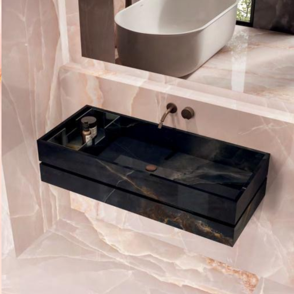 Tele Di Marmo Onyx pink 120x120 Csempe