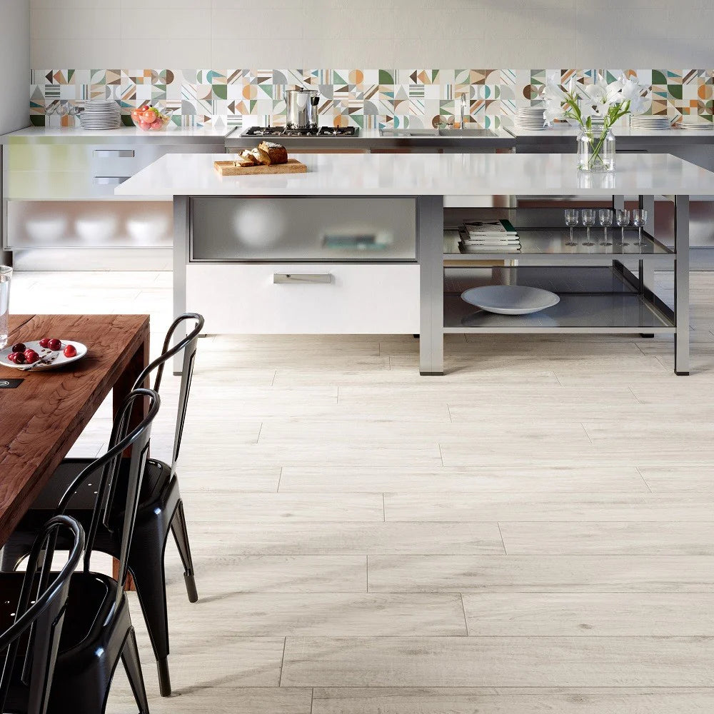 Nwood Ivory XXL 20x120 Fahatású Csempe