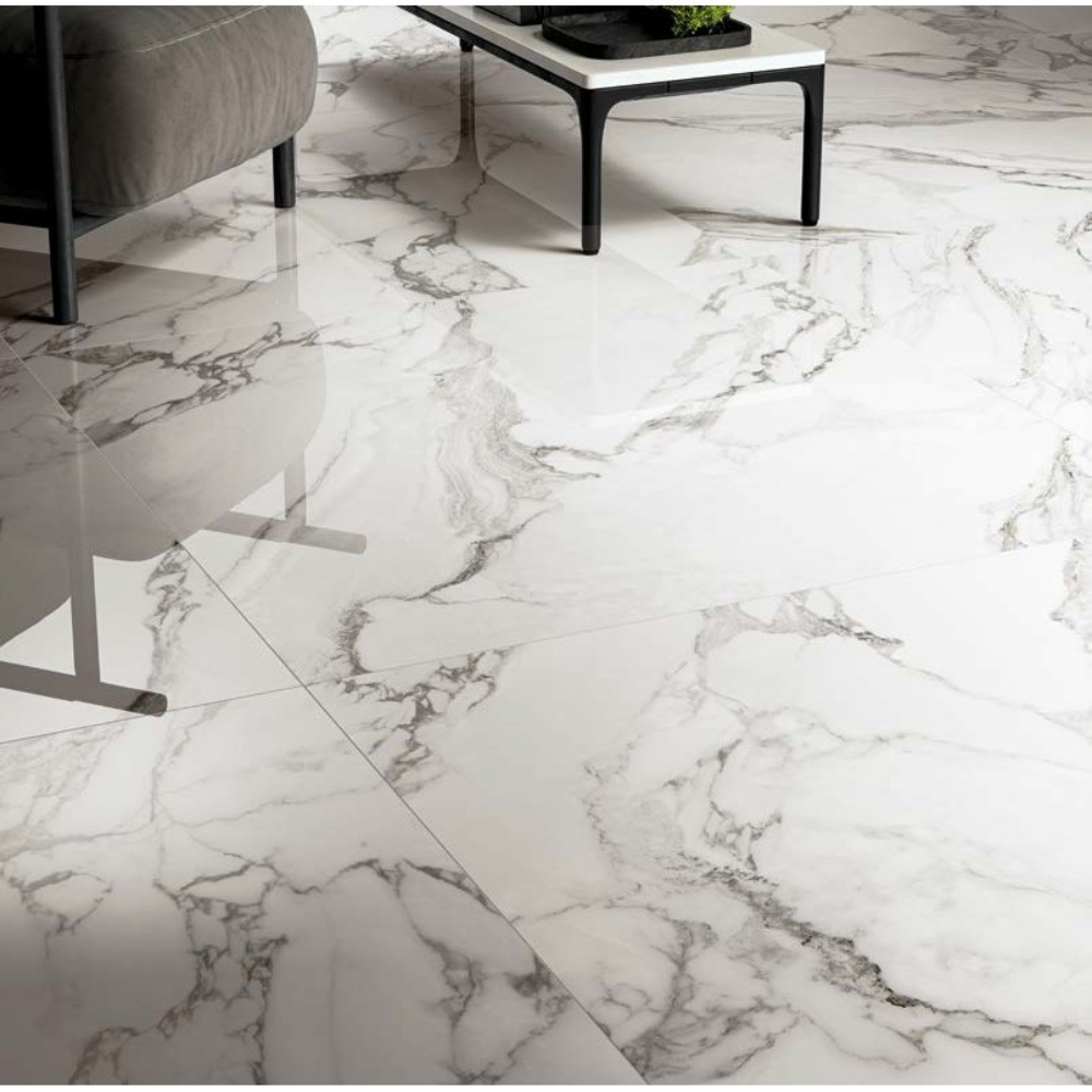 Prestigio Arabescato Lucido 120x120 Csempe