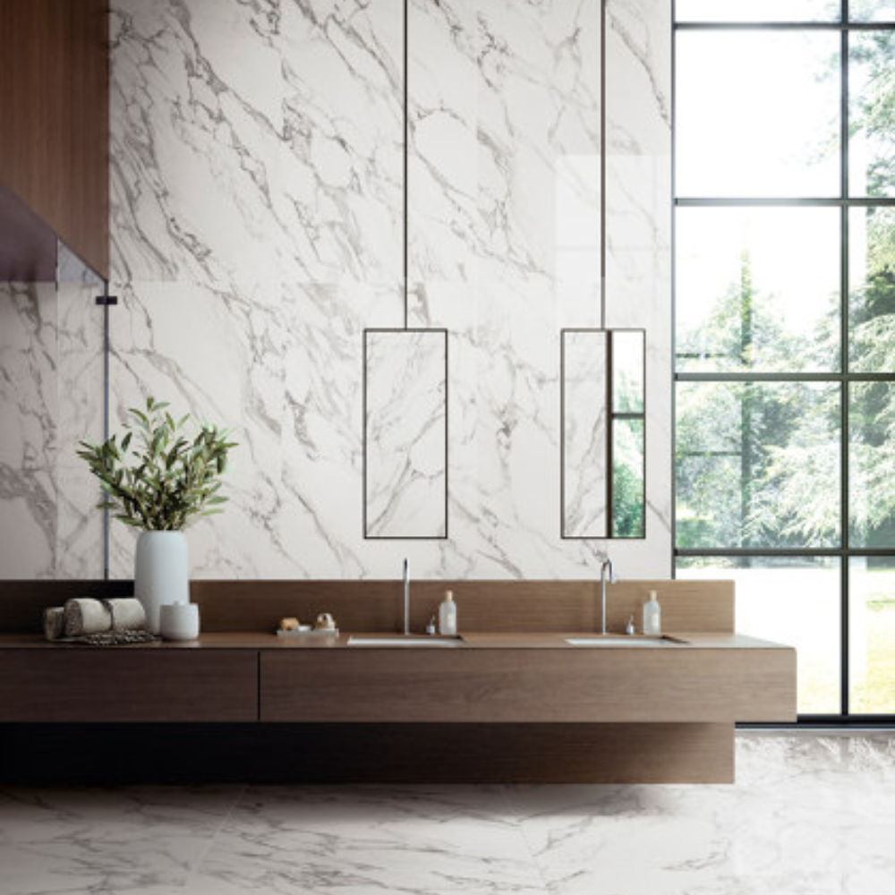 Prestigio Arabescato Lucido 120x120 Csempe