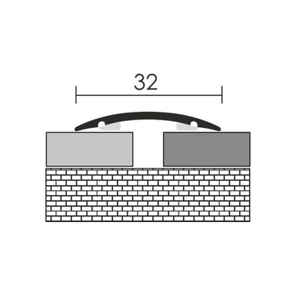 Öntapadós lencse - 32 mm 45426 - Csempe Mester