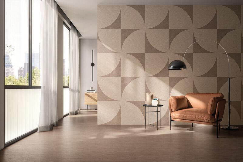 Tamashi Leaf Waln R. 60x60 Csempe